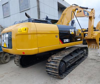 China Caterpillar excavator CAT 329D2 excavator in the yard for sale 1.4MÂ ³ for sale