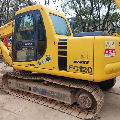 China Used Komatsu PC120-6 Excavator 12Ton 120 Excavator In Yard For Sale 0.55m² ³ for sale