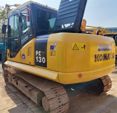 China Durable Used Machine Original Komatsu PC130-7 12Ton Used Excavator In Yard For Sale 0.55mÂ ³ for sale