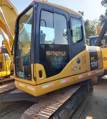 China Japan Used Komatsu PC130-7 Excavator Komatsu PC130-7 Tracked Excavator In Yard For Sale 0.55mÂ ³ for sale