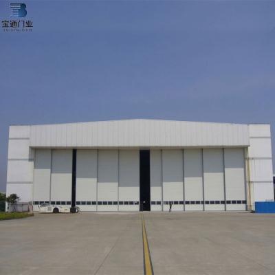 China China Factory Wholesale Modern Steel Aircraft Hangar Industrial Sliding Door for sale