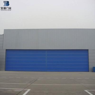 China Modern Hot Sale Customized Fabric PVC Vertical Lifting Shed Doors for sale