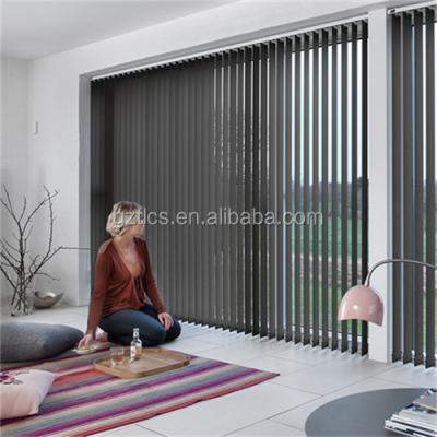 China Manual / Motorized Roller Blinds Decoration High Quality Aluminum Track Living Room Vertical Blinds for sale