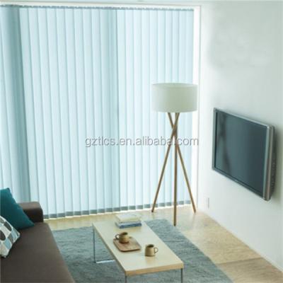 China Manual/motorized vertical roller blind good vision sunscreen shade for home use, window vertical blind curtain for sale