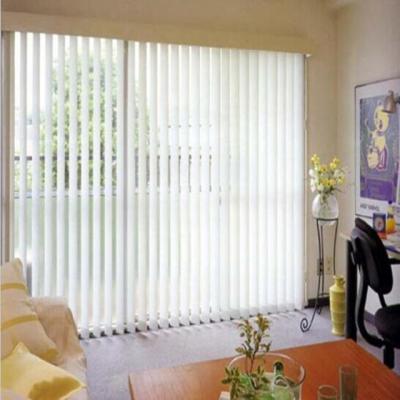 China Hanas Fire Retardant Elegant Opaque Plain Shade Vertical Curtains Blind For Living Room for sale