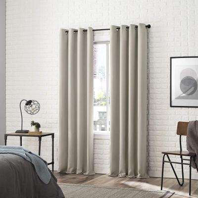 China Elegant Blackout Color Blackout Curtain Fabric For Living Room Window Curtain for sale