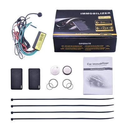 China Anti-hijacking Wireless Anti-theft Alarm System RFID Remote Starter Auto Engine Locking Immobilizer for sale