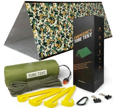 China Waterpoof/Keep Warm and Roll Up/Rising Emergency PE Tube Tent to Increase Gear Life Outdoor Tent Emergency Survival Shelter for sale