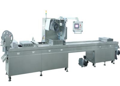 China Aluminum Film Automatic Vacuum Packing Machine Double Side Stretch Wrapping for sale