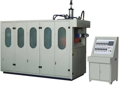 China Auto Small Thermoforming Machine Hole Pouching Plastic Pot Manufacturing Machines for sale