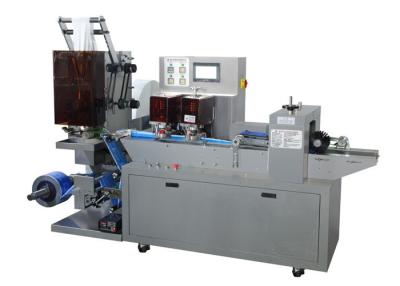 China Wet Tissue Flow Pack Wrapping Machine Full Automatic Horizontal Type for sale