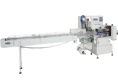 China Heat Shrinkable Horizontal Flow Wrap Packing Machine Responsive PID Control for sale