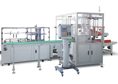 China High Efficiency Automatic Case Packer 80-500 Bottles / Min Approve To CE Standard for sale