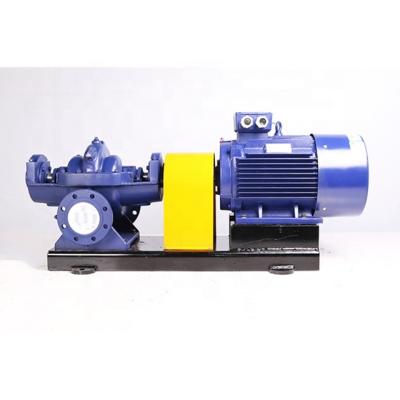 China Irrigation and Agriculture S Series Double Suction Slot Casing Horizontal Centrifugal Pump for sale