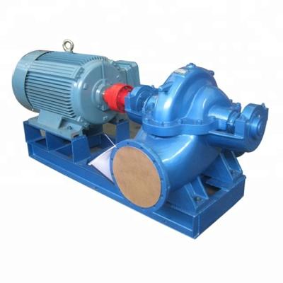 China S series horizontal double suction centrifugal pump for irrigation and agriculture for sale