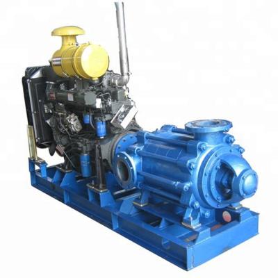 China Irrigation and agriculture D series irrigation diesel high pressure agricultural water pump for sale