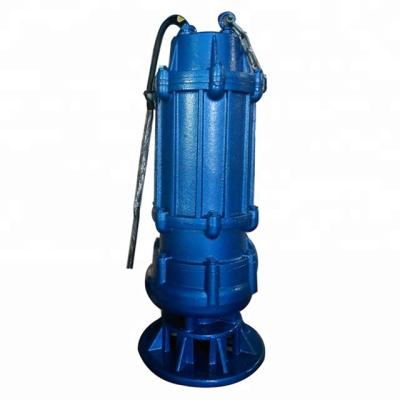 China WQ series irrigation and agriculture electric non-clog submersible sewage pump for sale