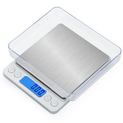 China With Proofing Tray Stainless Steel Electronic Food Weighing Scale Hot Selling Cheap Price 500g 0.01g 1kg 2kg 3kg 0.1g Digital Kitchen Scale for sale