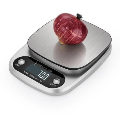 China Household Weighing Hot Half Price Digital Weight Measuring Range 3kg 5kg 10kg Electronic Scale Food Kitchen Scale Division 1g for sale