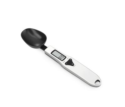 China Design 300g/0.1g, 500g/0.1g Digital Kitchen Scoop Scale For Nutrition Measurer Max Capacity Spoon Scoop Scale for sale