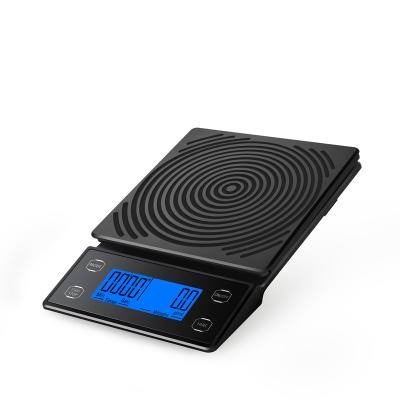 China With Electric Scale Tray Hot Selling Brew Coffee With Electronic Scale Coffee Scale 5kg 0.1g for sale