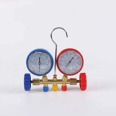 China Outdoor Air Conditioning Valve Gas Pressure Multimeter Oil Pressure Gauge for sale