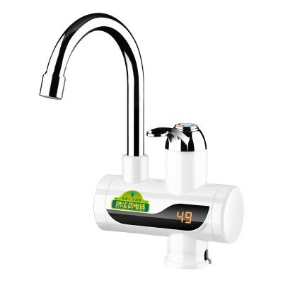 China Electric Faucets Hot Selling Hotel Home Commercial Heater Kitchen Hot Water Instant Electric Hot Heater Faucet for sale