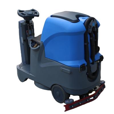 China Hotels Hard Concrete Floor Self Cleaning Machine Self Cleaning Scrubber for sale