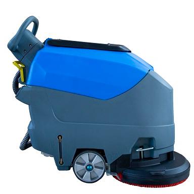 China Low Noise Hotels CE Certificated ISO Certificated Hand Push Floor Scrubber With EMC Test Report for sale