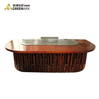 China OEM Indoor Flat Surface Teppanyaki Electric Table Grill Outdoor BBQ Safe and High Efficiency for sale