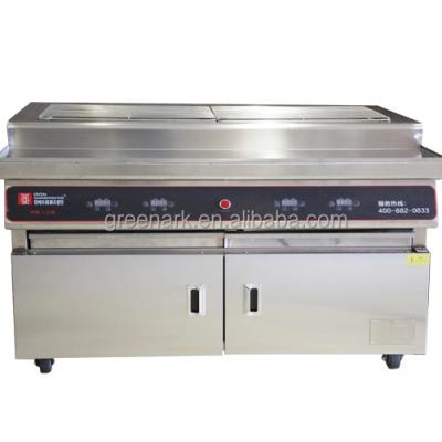 China Type 304 1000mm Grilling Restaurant Barbecue Chicken Grill Stainless Steel Area BBQ Grill Charcoal Machinery for sale