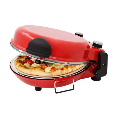 China 2022 Hotel Low MOQ Electric Temperature Control 12 Inch Pizza Maker for sale