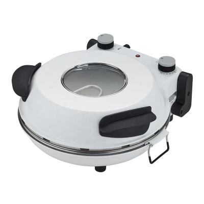 China Outdoor Quality Guaranteed Unique Clean Use Small Electric Smokeless Easy Pizza Maker for sale