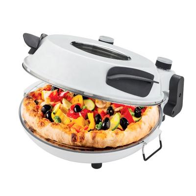 China Exterior Customized Detachable Viewing Window With Auto Cut 1200w Electric Pizza Maker for sale