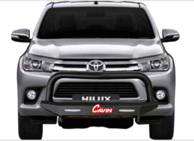 China Universal Isuzu Dmax Steel Bumper Front Bull Bar for Pickup Trucks for sale