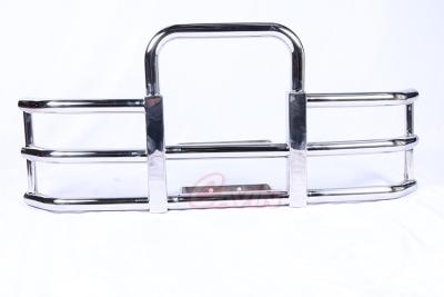 China Silver Stainless Steel Hilux Vigo Bull Bar Truck Front Bumper For Pickup for sale