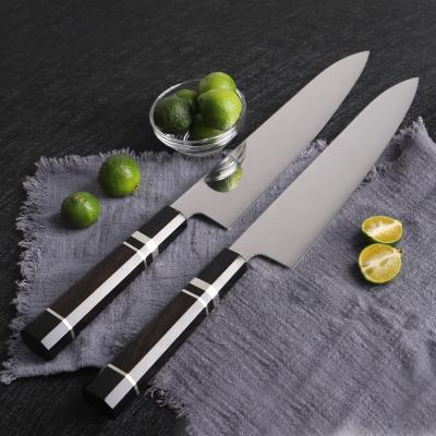 China Viable RTS Chef Knives High Definition Mirror Finished VG10 Steel Santoku Knife Fruit Knife for sale