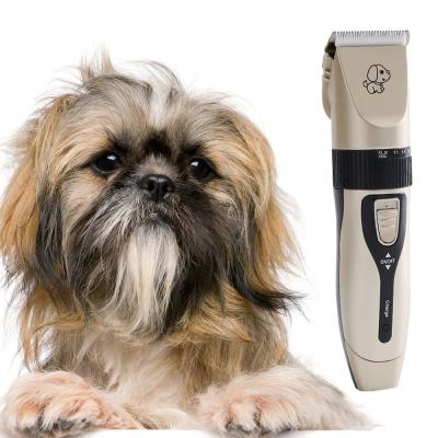 China Wholesale Viable Cordless Pet Clippers Pet Grooming Kit Customization Dog Dog Cats Clippers Low Noise for sale