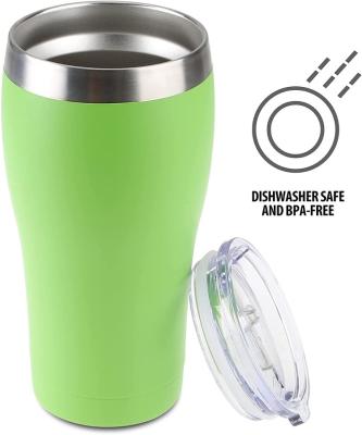 China Hot Selling Sustainable 20 Ounce Tumbler With Slider Lid Stainless Steel Vacuum Insulated Double Wall Coffee Travel Mug Mug for sale