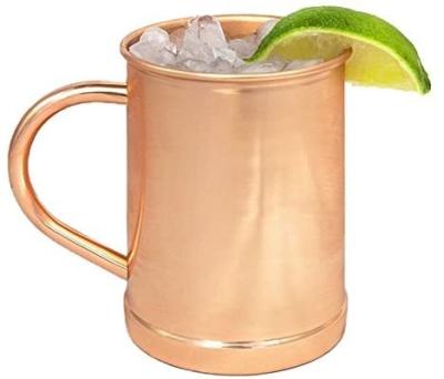 China Sustainable Metal Tankard Tumbler Mug for Drinking Beer Cocktails or Your Favorite Drinks 100% Pure Copper 16 Ounce Beer Stoneware Mug for sale