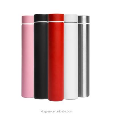 China PORTABLE Slim Stainless Steel Vacuum Insulated Thermos Water Bottle Leak Proof Eco-Friendly Travel Thermos Mug Sports Drink Bottle for sale