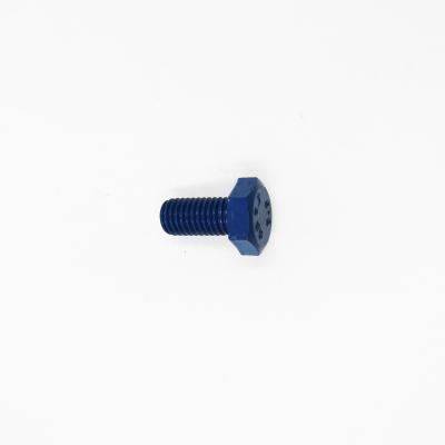 China General Industry Grade 8.8 Carbon Steel Ruspert Hex Head Bolt Blue Color Factory Wholesale Price for sale