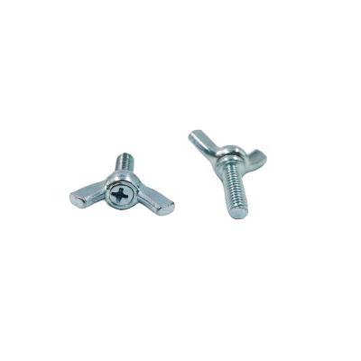 China China General Carbon Steel Industry Fender Bolt Galvanized Butterfly Screw With Phillips Truss Drive Head for sale