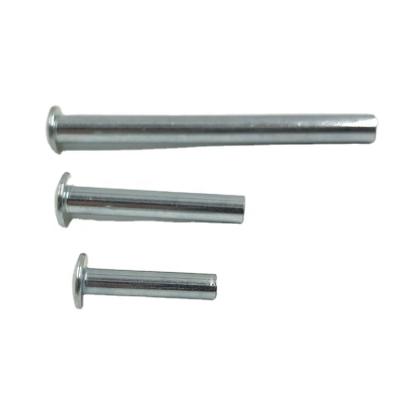 China Truss head construction semi-tubular rivets for sale