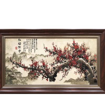 China Chinese Style Su Direct Selling Embroidery Handmade Murals Embroidery Handmade Crafts for sale