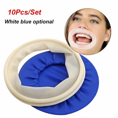 China Hosptial 10Pcs/Set Dental Dam Mouth Opener Cheek Expanders Retractor Dental Rubber Disposable Sterile Oral Teeth Whitening Dentist Lab Materials for sale