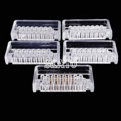 China Desktop Dental Orthodontic Sterilizable Dispenser Clear Teeth 16Slots Dental Plastic Holder for sale