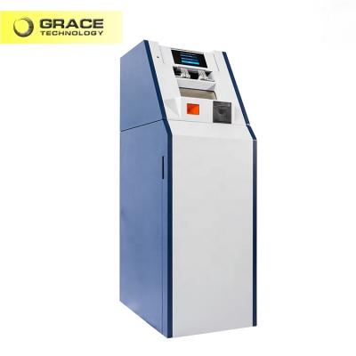 China Value Counting Bill Banknote Deposit Machine High Speed ​​Automatic LCD-Touch Show Small Cash Payment Machine ATM for sale