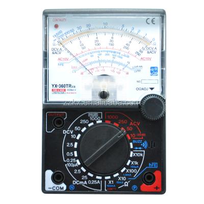 China YX-360TREB Multi-Funtion Multimeter DC/AC Voltage Ampere Ohm Electrical Tester 360 TREB YX-360TREB for sale