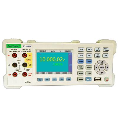 China High Prisicion 6 1/2 Bench Digital ET3260A ET3260A Type Multimeter for sale